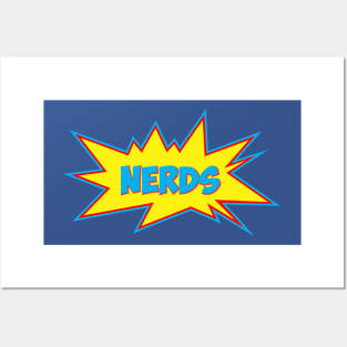 Nerd Pow Boom Posters and Art